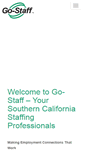Mobile Screenshot of go-staff.com